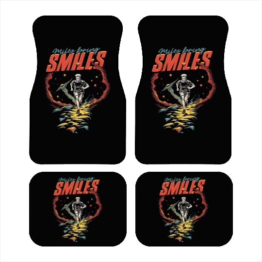 Marathon Marathoner Running Car Mats