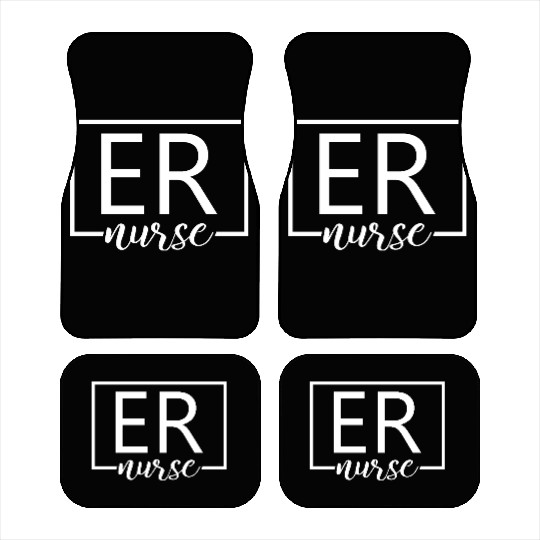 Er Nurse Emergency Room Nurse Car Mats