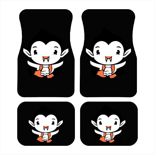 Duck Vampire Halloween Costume Bloodsucker Monster Car Mats
