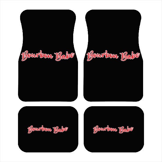 Funny Ugly Hats Pretty Horses Tasty Bourbon Kentuc Car Mats