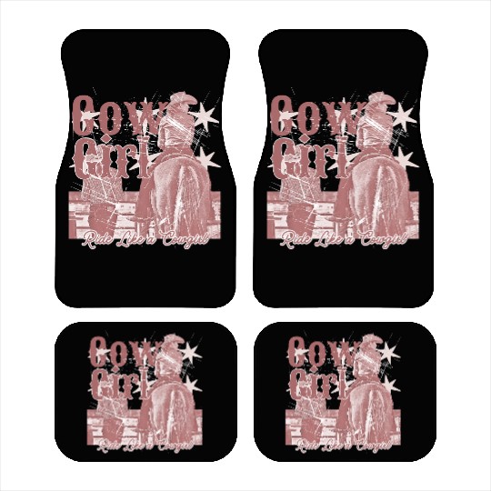 Wild West Cowgirl Car Mats