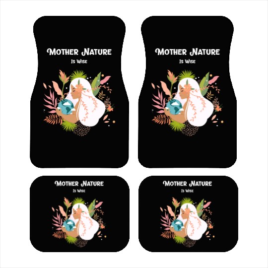 Earth Day Mother Nature Car Mats