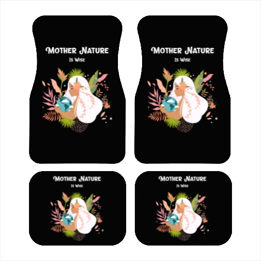 Earth Day Mother Nature Car Mats