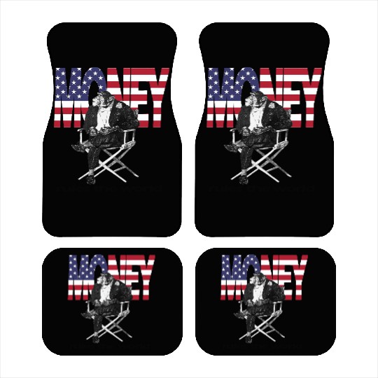 Money rules the world Car Mats