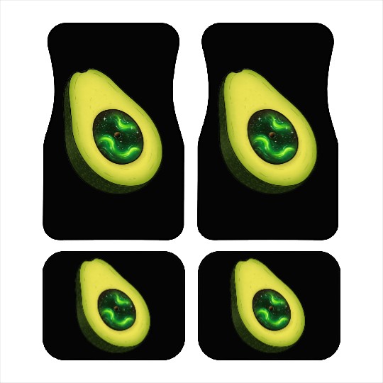 Galaxy Avocado Core Car Mats