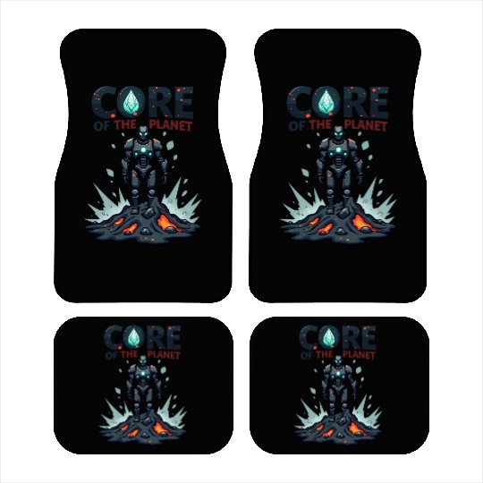 Embrace Earth's Power with Core of the Planet Car Mats