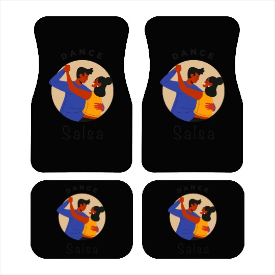 Dance Salsa. Gifts for Latinos Car Mats