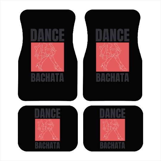 Dance Bachata, Latin music. Car Mats