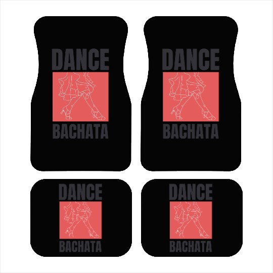 Dance Bachata, Latin music. Car Mats