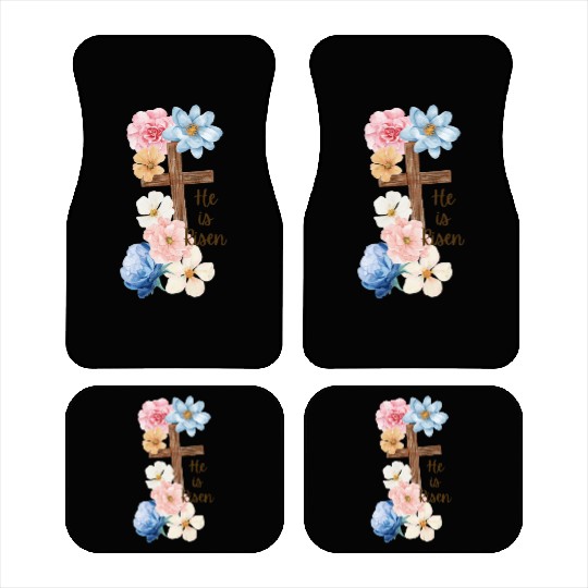 He is Risen Car Mats