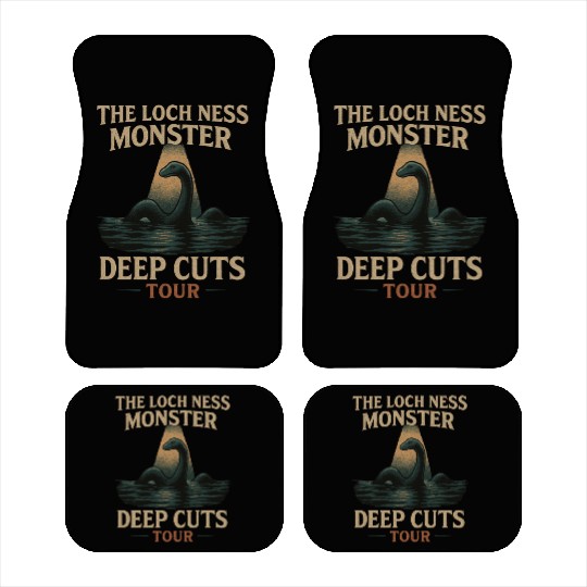 Loch Ness Monster Deep Cuts Tour Car Mats