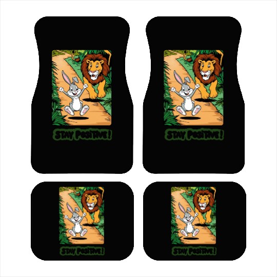 Stay Positive | Motivational & Inspirational Quote Car Mats