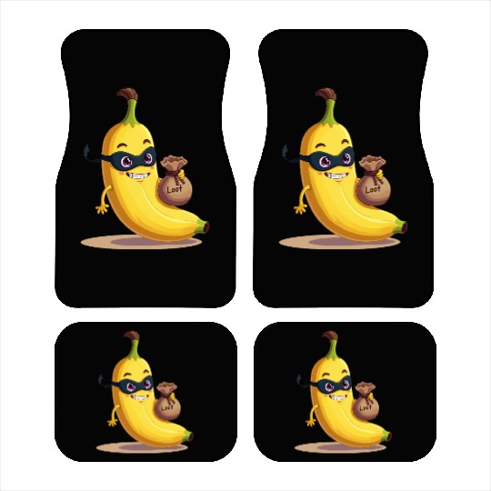 A sneaky banana Car Mats