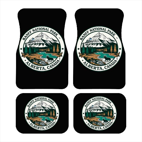 Banff National Park Alberta Canada Car Mats