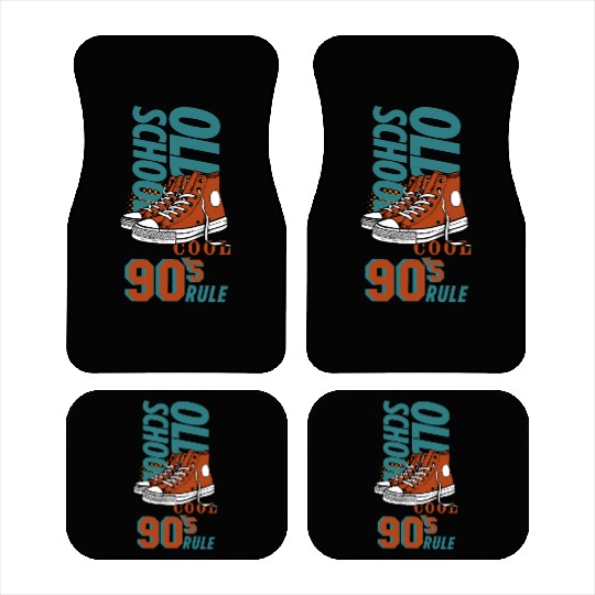 Old School Cool, 90s Rule | Car Mats