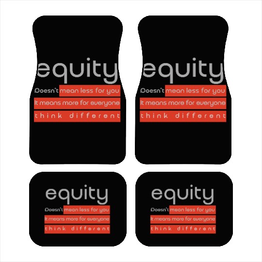 Talk Equity [grey] Car Mats