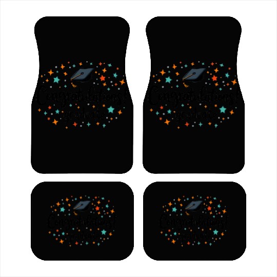 Congratulations Graduate! | Fun and Colorful Gradu Car Mats