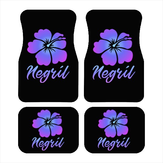 Negril Hibiscus Car Mats