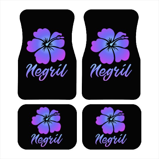 Negril Hibiscus Car Mats