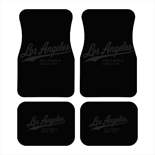 Los Angeles Limited Edition Since 1781 Car Mats