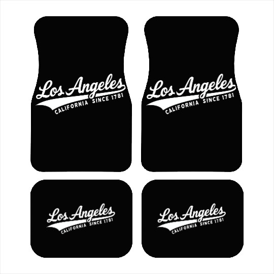 Los Angeles Limited Edition Since 1781 Car Mats