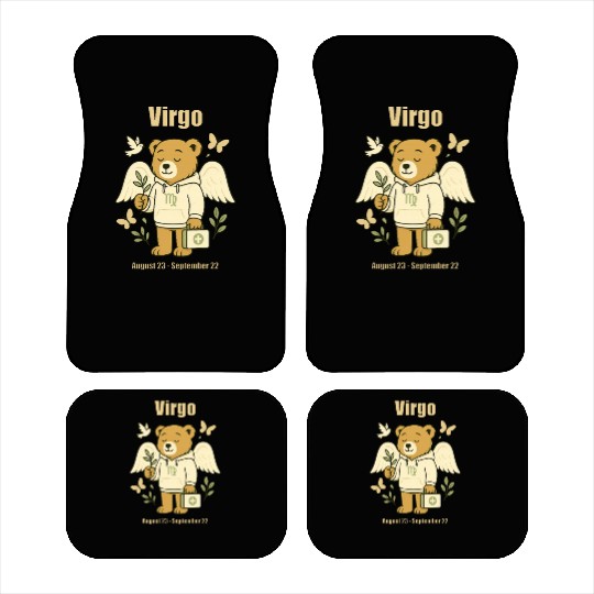 Virgo Bear Car Mats