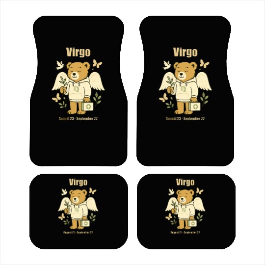 Virgo Bear Car Mats