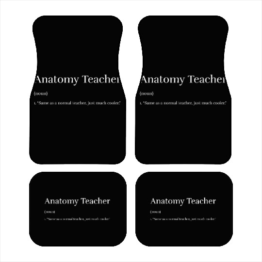 Anatomy Teacher Car Mats