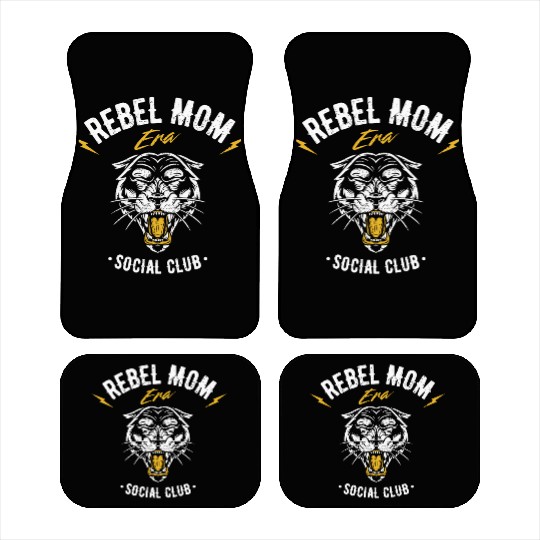 Rebel Mom Era – Tiger Soociial Clubb Design Car Mats