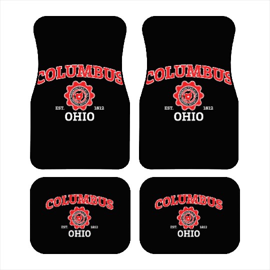 Columbus Ohio Pride - Hometown Ohio Car Mats