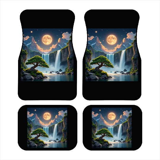 Harmonious Night 4 Car Mats