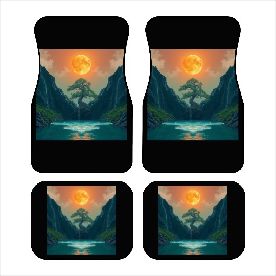 Harmonious Night 14 Car Mats
