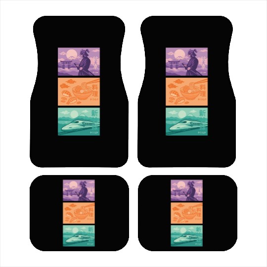 Spirit of Japan – Samurai, Food & Speed Car Mats