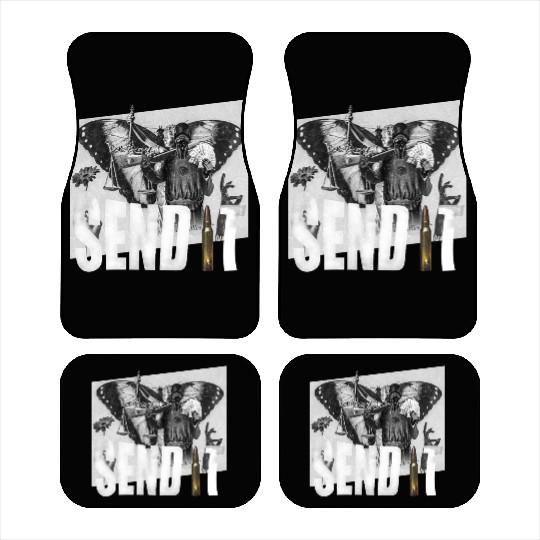 Send lawyers guns and money Car Mats