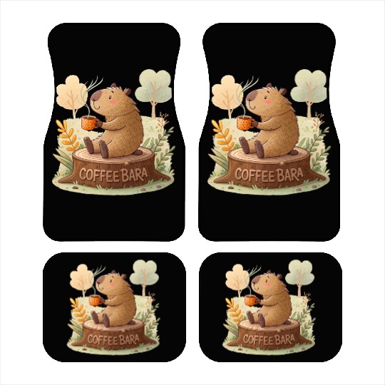 Capybara - Coffeebar Car Mats