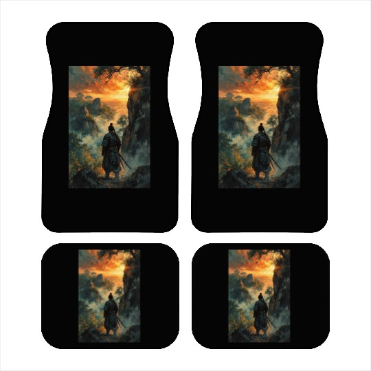 Twilight Ronin Solitude at the Edge Car Mats