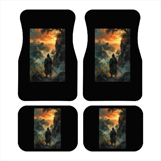 Twilight Ronin Solitude at the Edge Car Mats