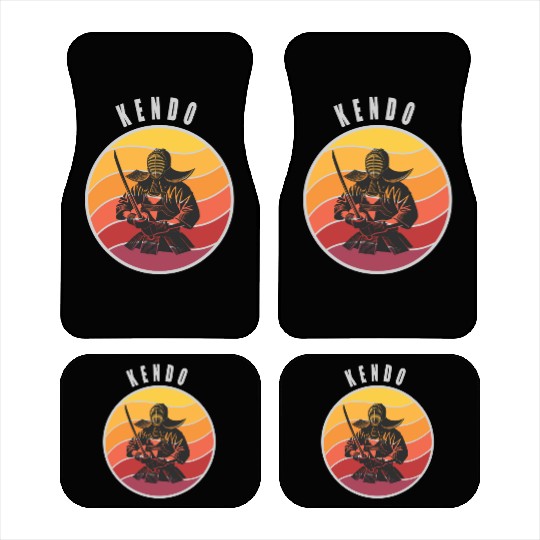 Retro Kendo Samurai Style Car Mats