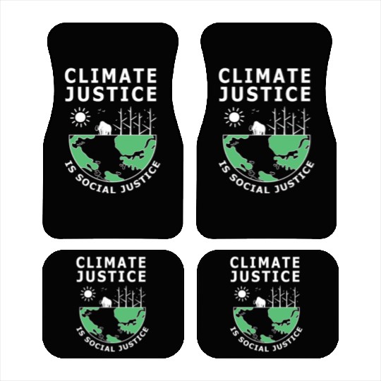 Climate Change Science Earth Day Car Mats