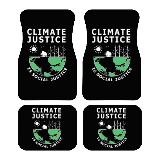 Climate Change Science Earth Day Car Mats