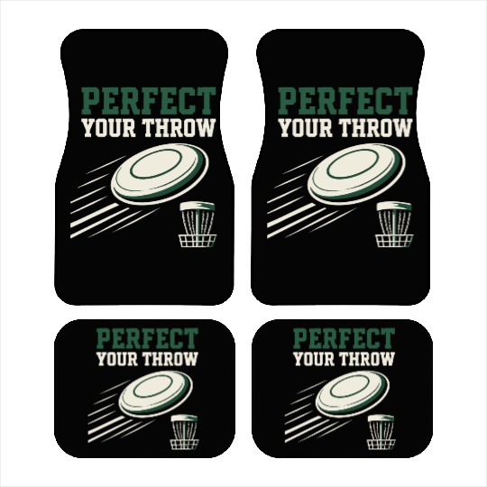 Disc Golf Coach Car Mats Disc Golf Instructor Frisbee