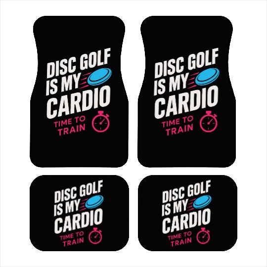 Disc Golf Coach Car Mats Disc Golf Instructor Frisbee