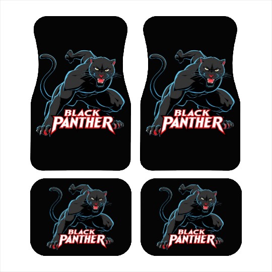 Black Panther. Car Mats