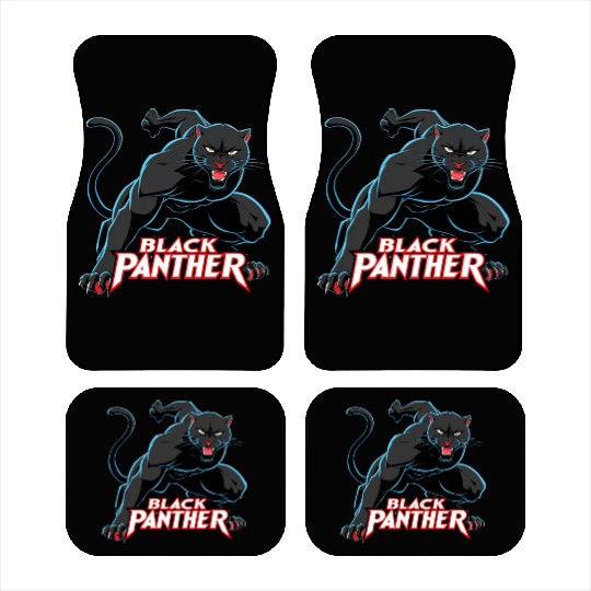 Black Panther. Car Mats
