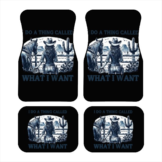 Western Cowgirl – Bold Country Car Mats