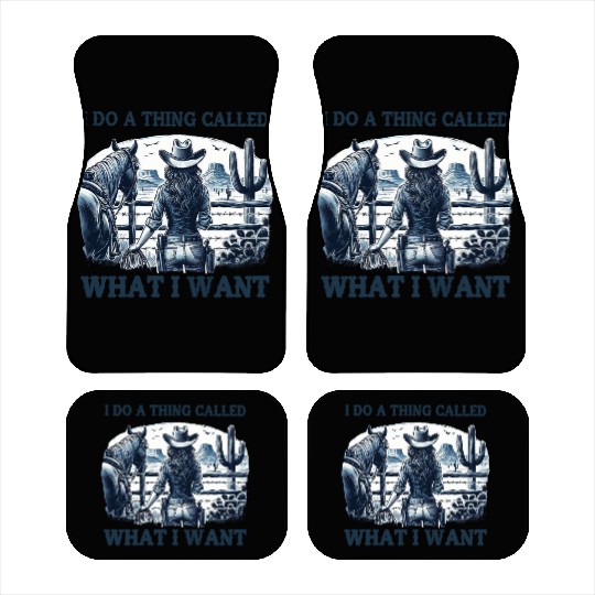 Western Cowgirl – Bold Country Car Mats
