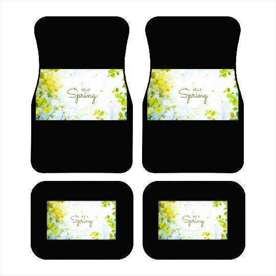 Hello Spring – Nature’s Gentle Awakening Car Mats