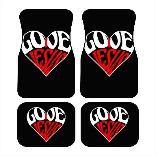 I love Jesus Car Mats