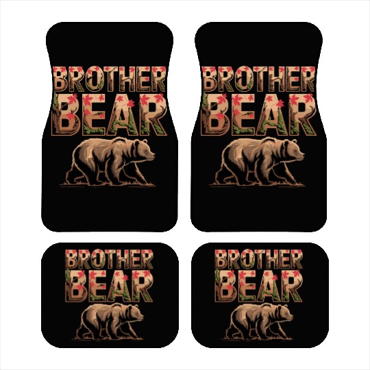 Brother Bear Wilderness Adventure Graphic with Car Mats