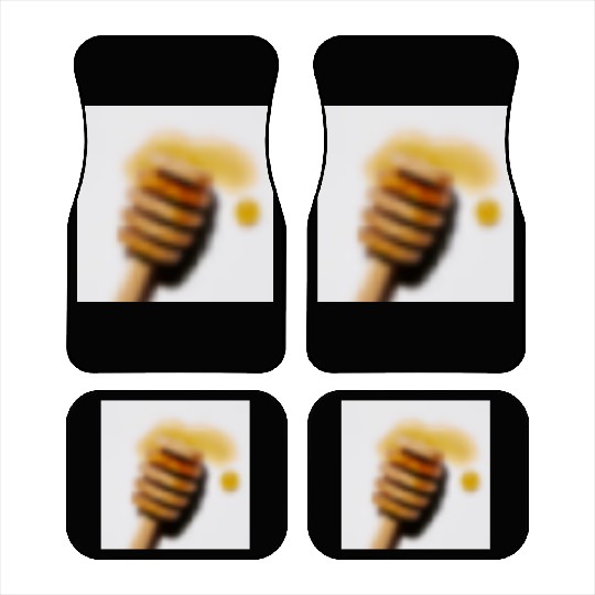 Graffiti Punk Bear – Street Art Style Car Mats